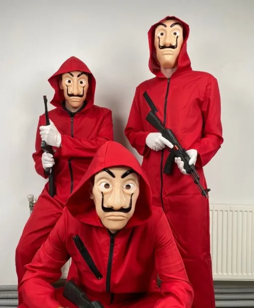 Money Heist La Casa De Papel Salvador Dali Costume