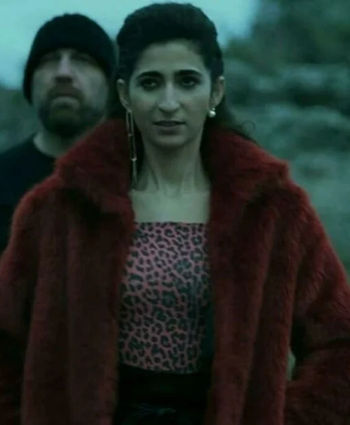 Money Heist Nairobi Fur Collar Jacket