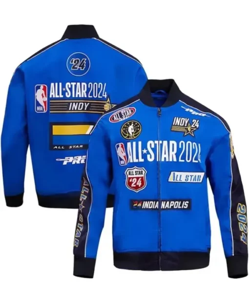 NBA All-Star 2024 Game Blue Bomber Jacket