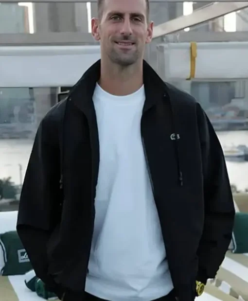 NBA Novak Djokovic Black Jacket