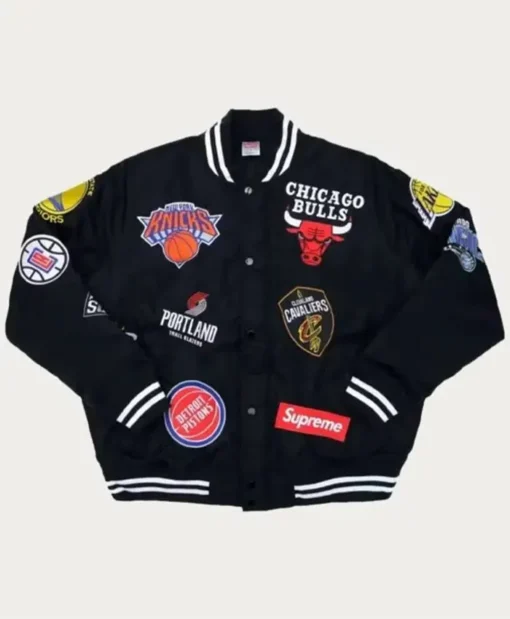 NBA Teams Nike Warm Up Black Jacket