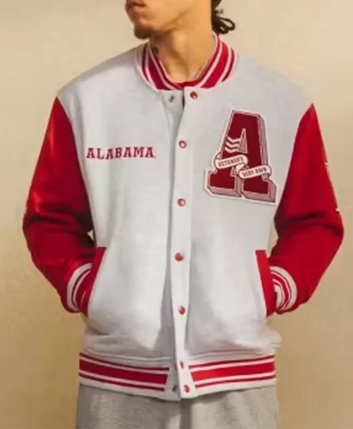 NCAA Alabama Crimson Tide OVO Letterman Varsity Jacket