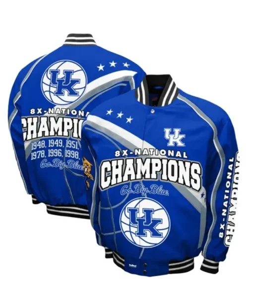 NCAA Kentucky Wildcats National Champions Jacket