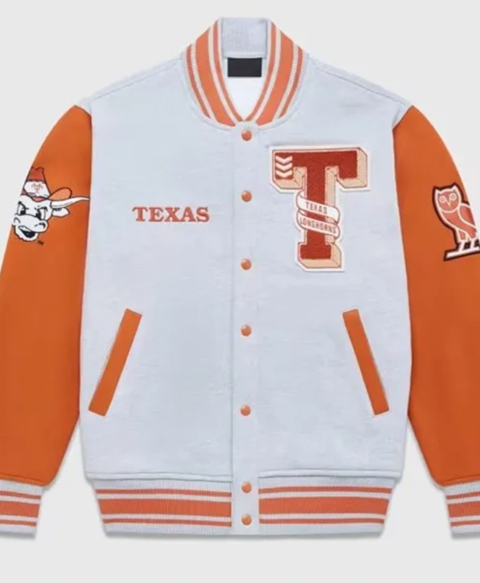 Vintage authentic Burnt Orange Texas Longhorns Varsity College Coat