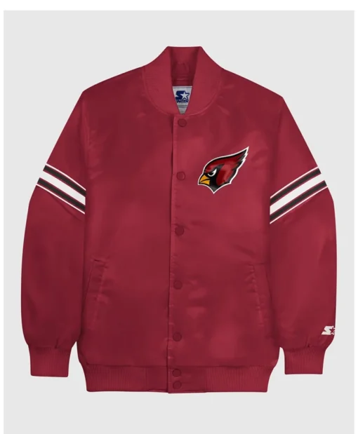 NFL Arizona Cardinals Hervey Red Bomber Jacket