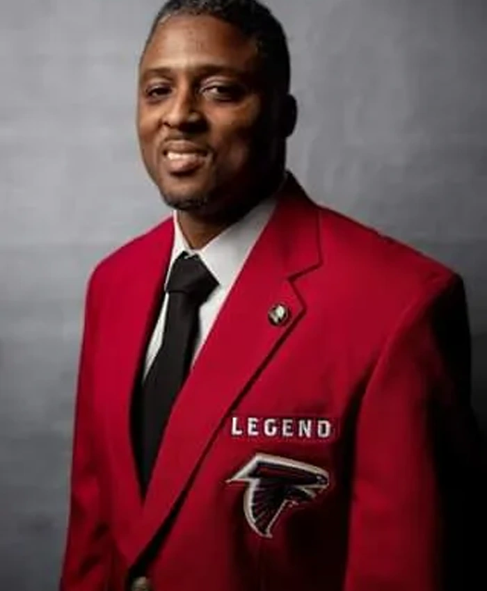 NFL Atlanta Falcons Legend Red Blazer