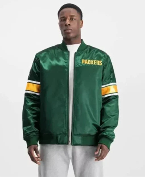 NFL Green Bay Packers Heavyweight Green Jacket
