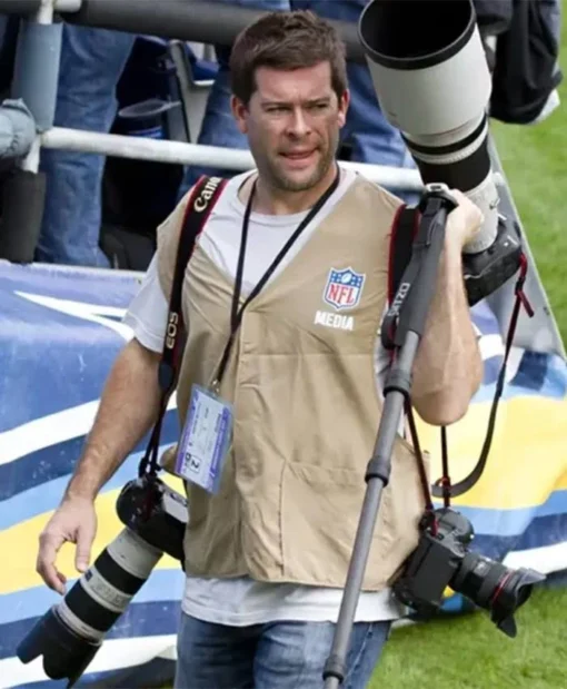 NFL Media Team Beige Vest