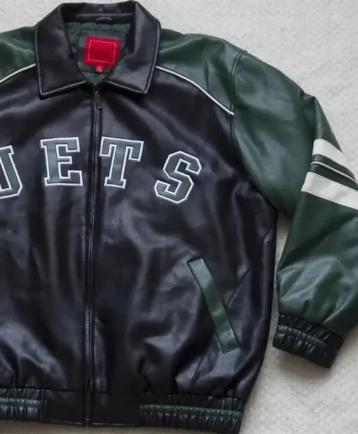 NFL New York Jets Leather Jacket