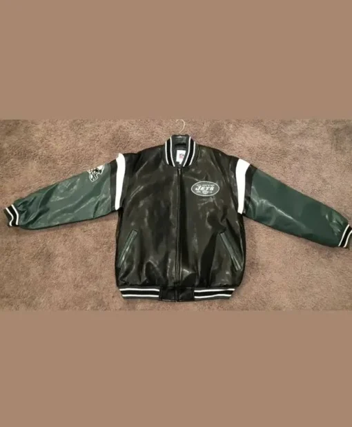 NFL New York Jets Leather Jacket sale