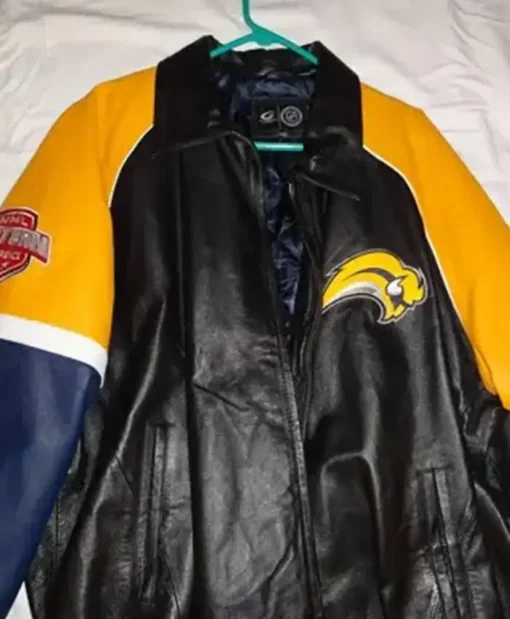 NHL Buffalo Sabres Eastern Conference Leather Jacket