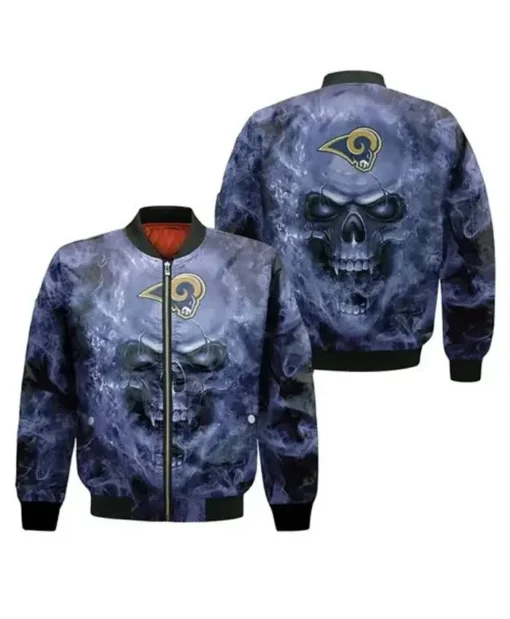 NHL Buffalo Sabres Skull Bomber Jacket