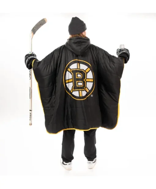 NHL Team Boston Bruins Poncho