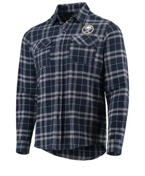 NHL Team Buffalo Sabres Plaid Shirt