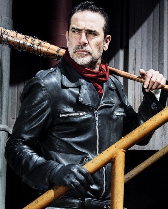 Negan Walking Dead Black Jacket