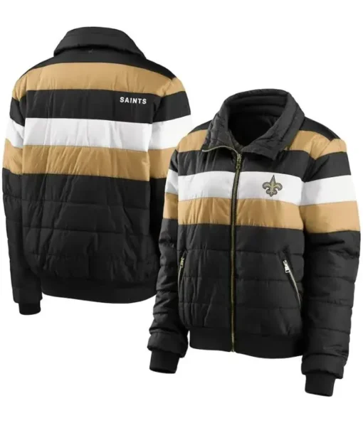 New Orleans Saints Puffer Jacket For Sale