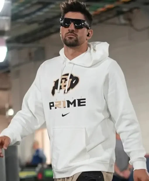 Nick Castellanos Coach Prime White Hoodie