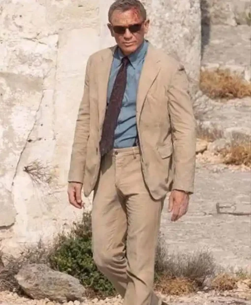 No Time To Die James Bond Corduroy Suit