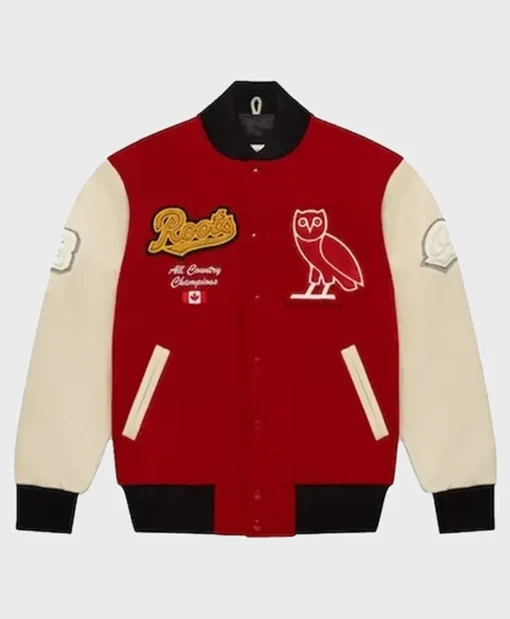 OVO Roots Letterman Varsity Jacket