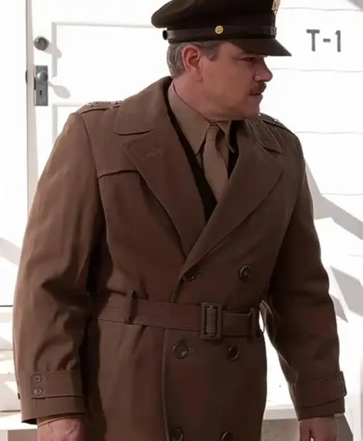 Oppenheimer 2023 Matt Damon Coat