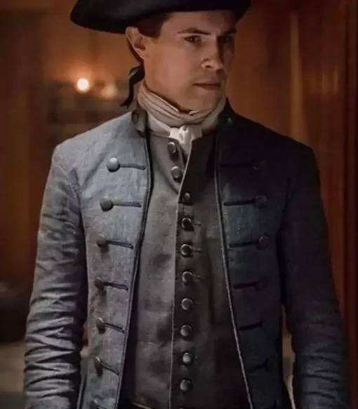 Outlander Lord John Cotton Grey Coat