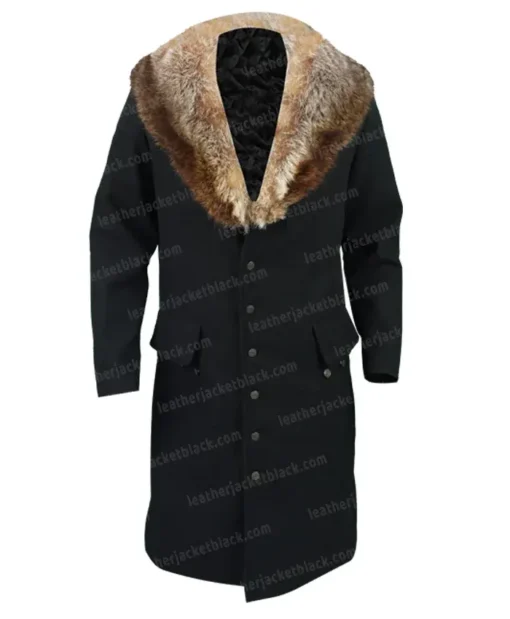 Outlander S04 Jamie Fraser Fur Coat sale