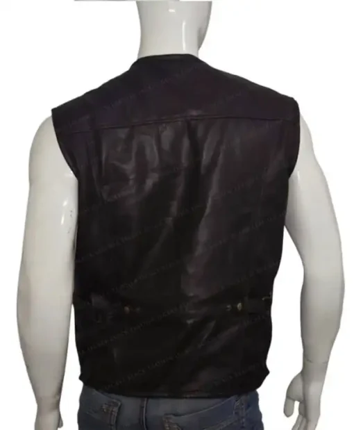 Owen Grady Jurassic World Fallen Kingdom Leather Vest For Sale