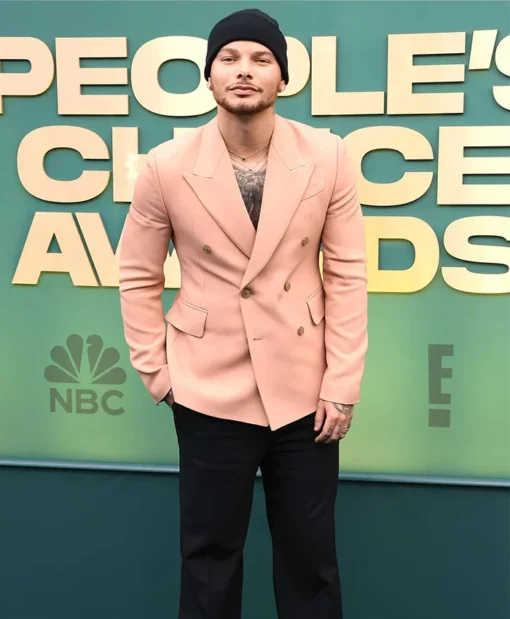 People's Choice Awards 2024 Kane Brown Pink Blazer