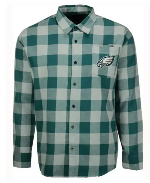 Philadelphia Eagles Dress Shirt Green