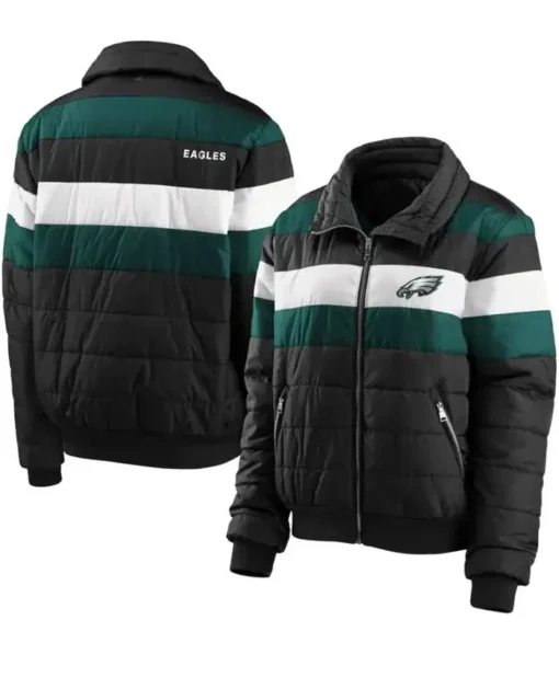 Philadelphia Eagles Puffer Jacket Full