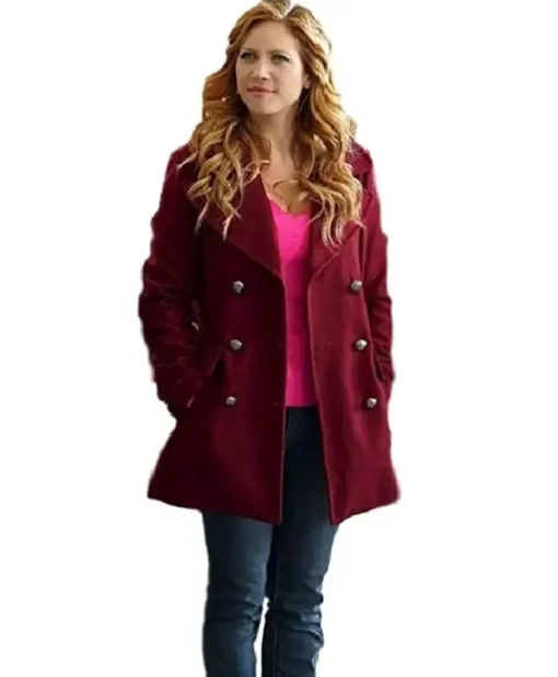 Pitch Perfect 3 Maroon Beca Coat