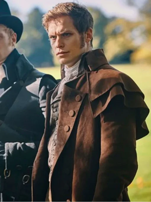 Poldark Monk Adderley Brown Coat sale