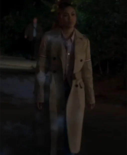 Power Book II Ghost Lauren Beige Trench Coat