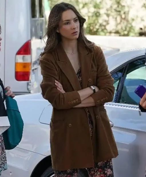 Pretty Little Liars Spencer Hastings Brown Coat