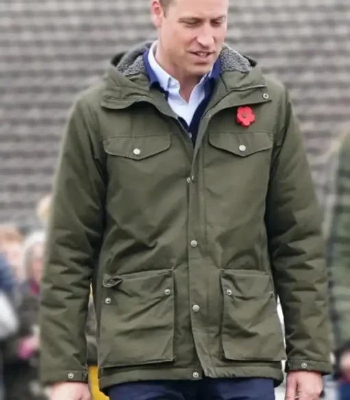 Prince William’s Scotland Cotton Coat