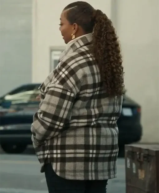 Queen Latifah The Equalizer Season 03 Check Jacket