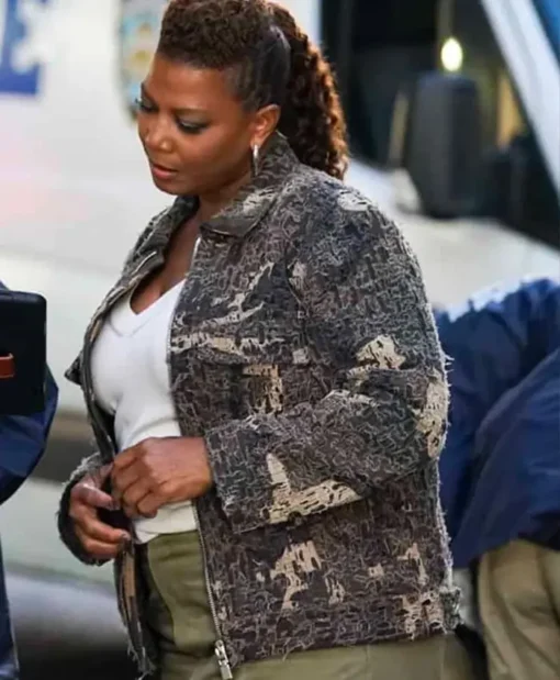 Queen Latifah The Equalizer Season 3 EP02 Robyn McCall Camouflage Print Jacket