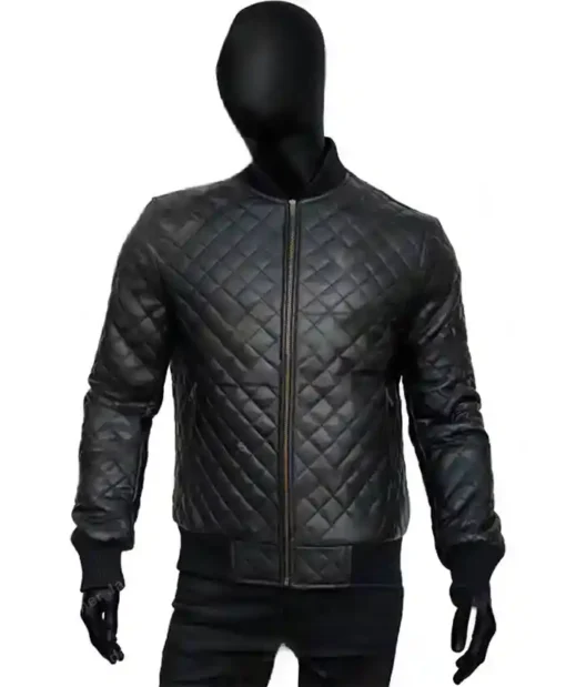 Quilted Black Jacket