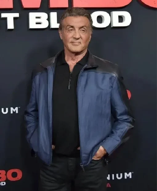 Rambo Premiere Black And Blue Jacket