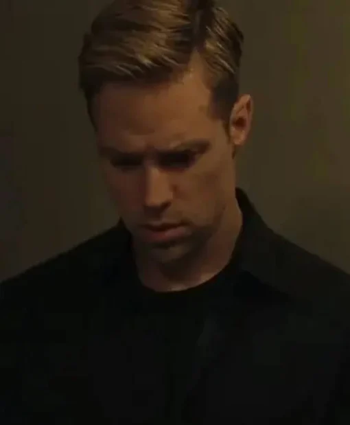 Reacher S02 Shaun Sipos Black Cotton Jacket