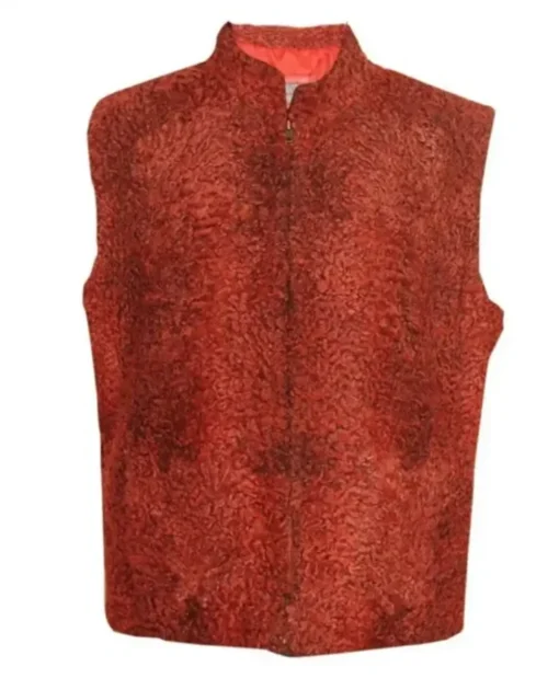 Real Sawarka Persian Lamb Fur Waistcoat Vest