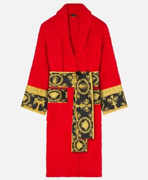 Red Versace Robe