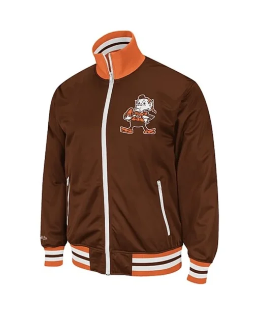 Rick Cleveland Browns Bomber Full-Zip Jacket