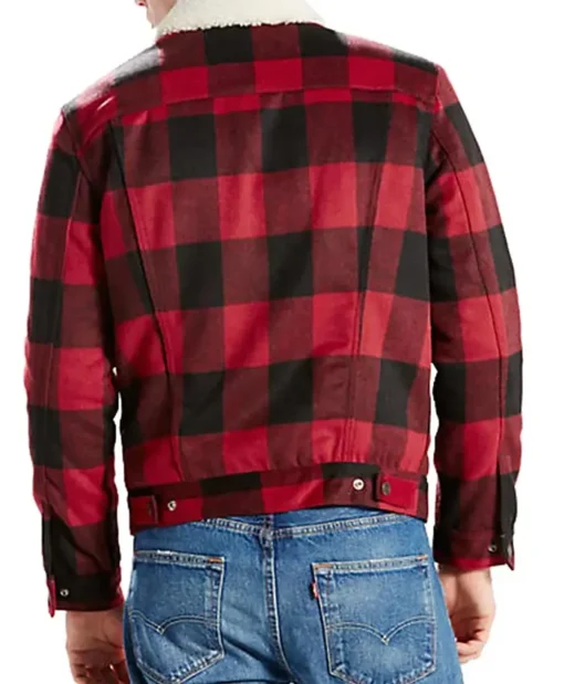 Riverdale Jughead Jones Red & Black Checkered Jacket