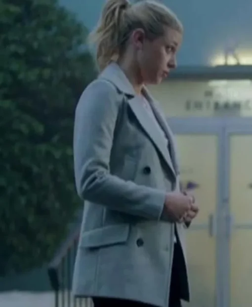 Riverdale S02 Betty Cooper Grey Peacoat