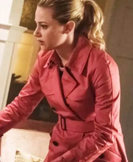 Riverdale S02 Betty Cooper Pink Peacoat