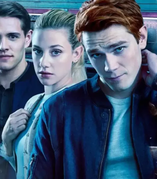 Riverdale S02 KJ Apa Blue Bomber Denim Jacket