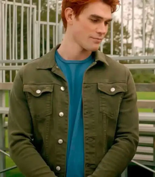 Riverdale S05 Archie Andrews Denim Green Jacket