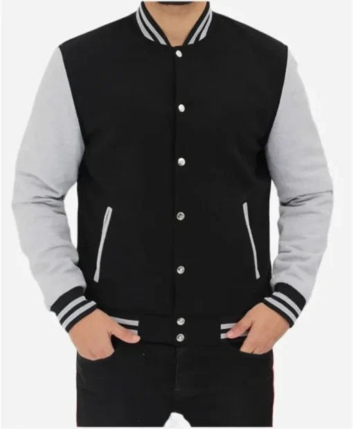 Riverdale Southside Serpents Black And Grey Varsity Jacket