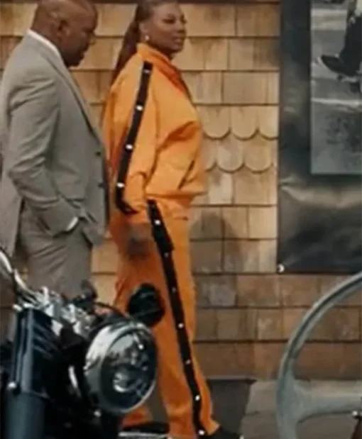 Robyn McCall Tv-Series The Equalizer S03 Ep04 Queen Latifah Orange Tracksuit